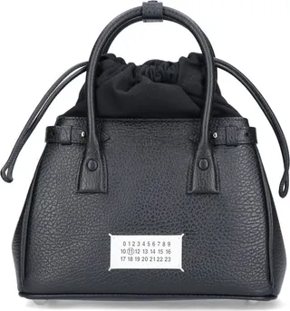 Maison Margiela 5AC Logo Patch Small Drawstring Tote Bag