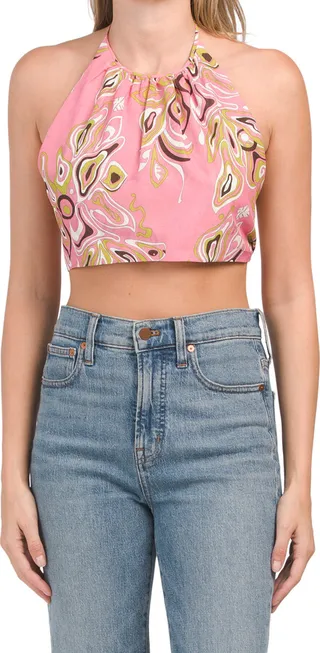 Made In Italy Halter Top