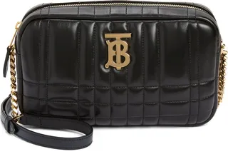 Small Lola Quilted Leather Camera Bag