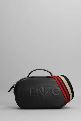 Hand Bag In Black Leather
