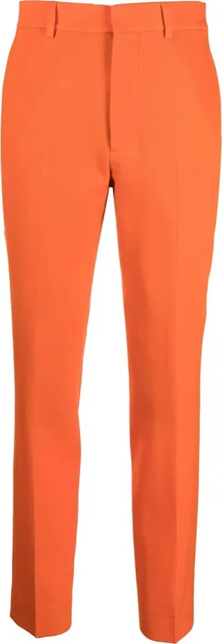 High-Waisted Tailored Trousers