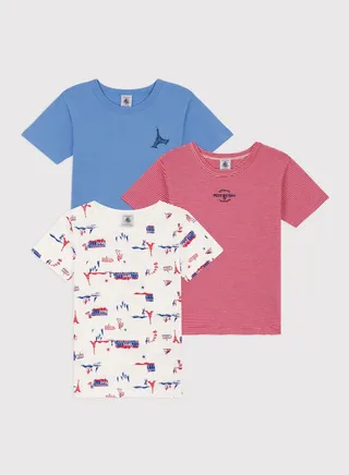 Kids 3 Pack Assorted T-Shirt