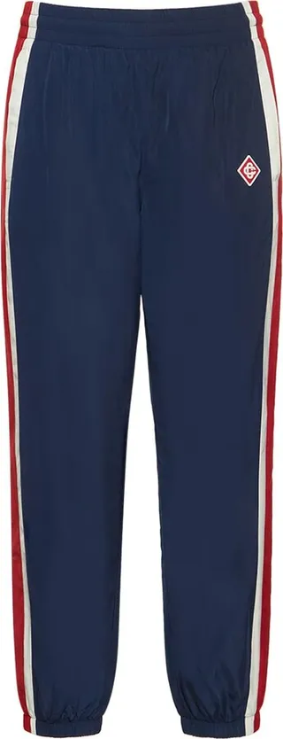 Panelled tech track pants