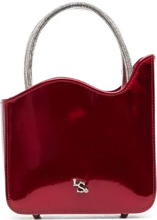 Ivy patent-leather mini bag