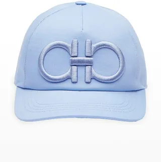 Gancini Embroidered Baseball Cap