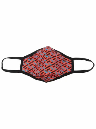 La Greca-print face mask