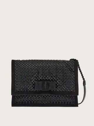 Ferragamo Women Viva Bow bag (S) Black