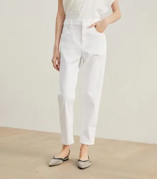 Brunello Cucinelli Garment-Dyed Relaxed-Fit Jeans