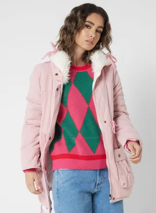 Jacket With Fleece Lining