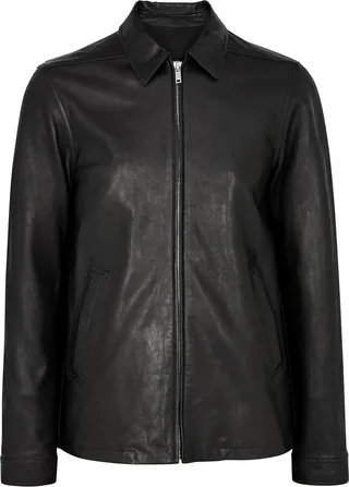 Rick Owens Leather Jacket