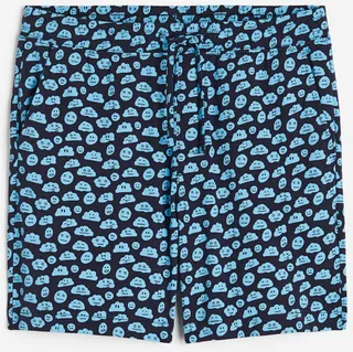 Regular Fit Pajama Shorts