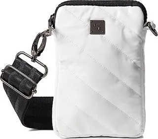 THINK ROYLN Cell Diagonal 2.0 - Large (White Patent) Handbags