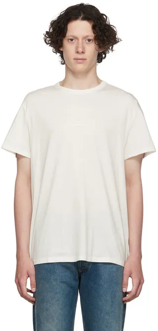 Maison Margiela Off-White Cotton T-Shirt