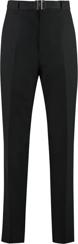 Givenchy Elasticated Waistband Straight Leg Trousers