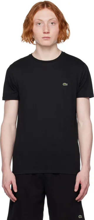 Lacoste Black Crewneck T-Shirt