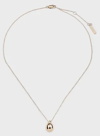 Sculptured Drops Necklace