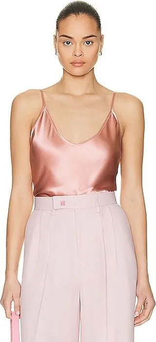L'AGENCE Lexi Camisole Top in Blush