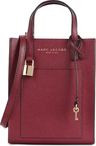Micro Mini Leather Tote