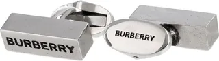 Engraved Burberry logo cufflinks