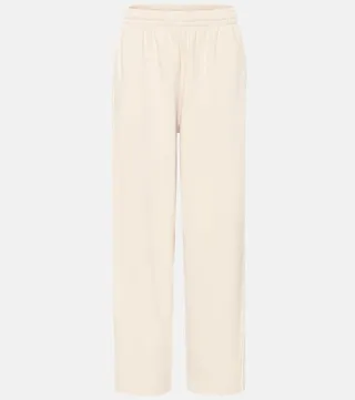 Cotton jersey trackpants