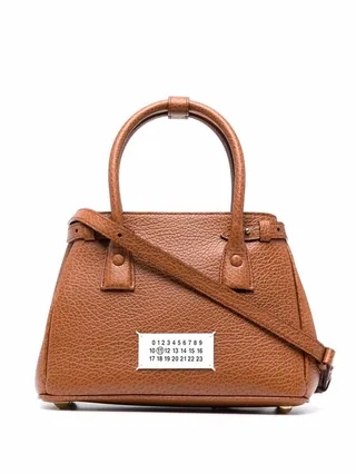 Logo-Patch Detail Tote Bag