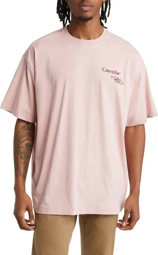 x Colour Plus Co. Embroidered Cotton T-Shirt