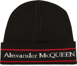 Selvedge Logo Cashmere Beanie