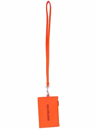 Neck-Strap Leather Case