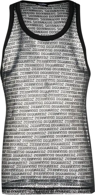 Logo-Print Tank Top