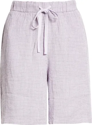 Organic Linen Drawstring Shorts