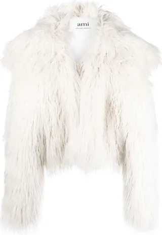 Faux-Fur Cropped Jacket