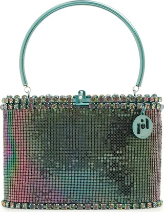 iridescent Holli tote bag