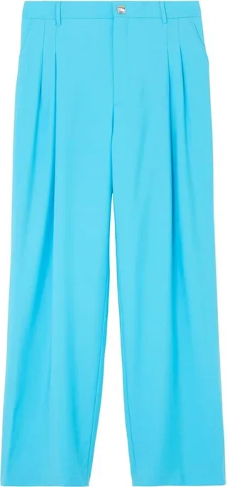 Straight-Leg Tailored Trousers