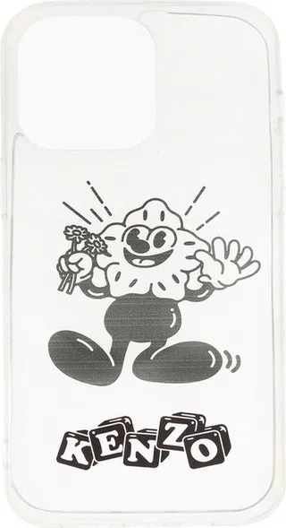 kenzo Logo Print iPhone 14 Pro Max Case