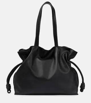 Flamenco Large leather shoulder bag