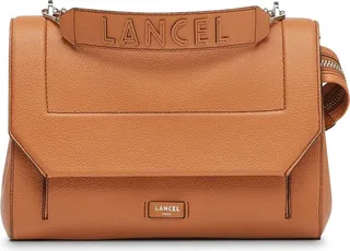 Brown Calf Leather Shoulder Bag