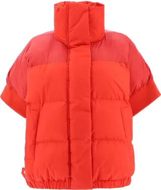 Sacai Short-Sleeved Puffer Down Jacket