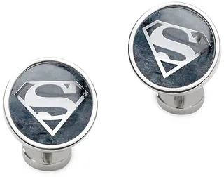 DC Comics Superman Gemstone Cufflinks