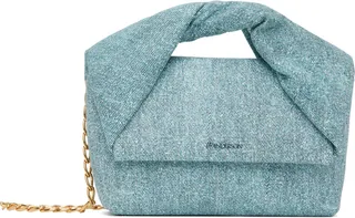JW Anderson Blue Medium Twister Bag