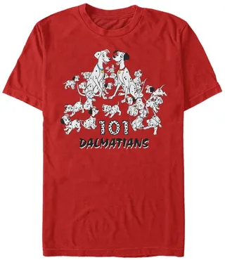 Fifth Sun Men's Dalmatian Group Short Sleeve T-Shirt