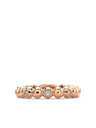 18kt yellow gold Bohemia diamond ring
