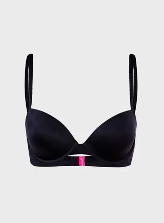 Cut Out Detail Push Up Bra