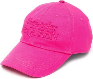 ALEXANDER MCQUEEN- Logo Cotton Baseball Cap