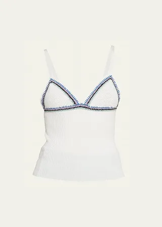 Pointelle Knit Cami