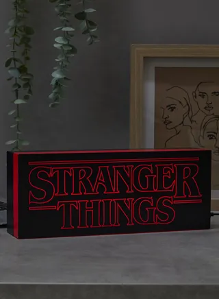 Stranger Things Logo Light