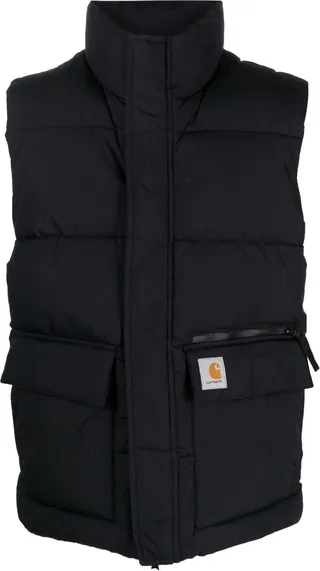 Logo-Patch Quilted Gilet