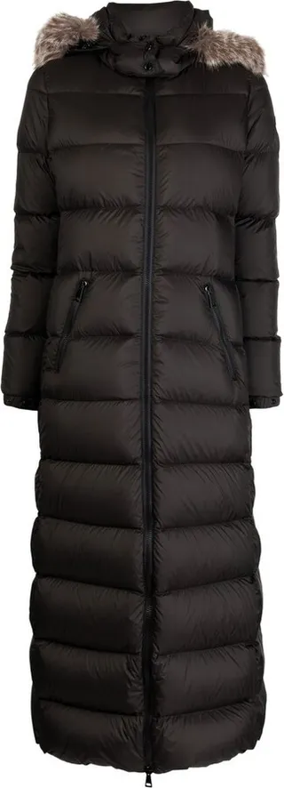 Fudson long-length puffer coat