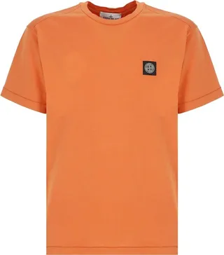 Stone Island Logo Patch Crewneck T-Shirt