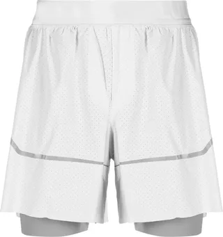 Grey Surge Lined Running Shorts