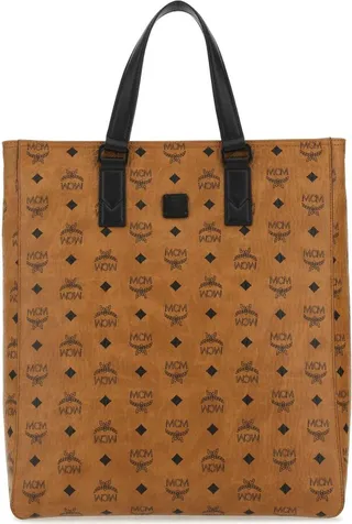 Klassik Allover Logo Printed Tote Bag
